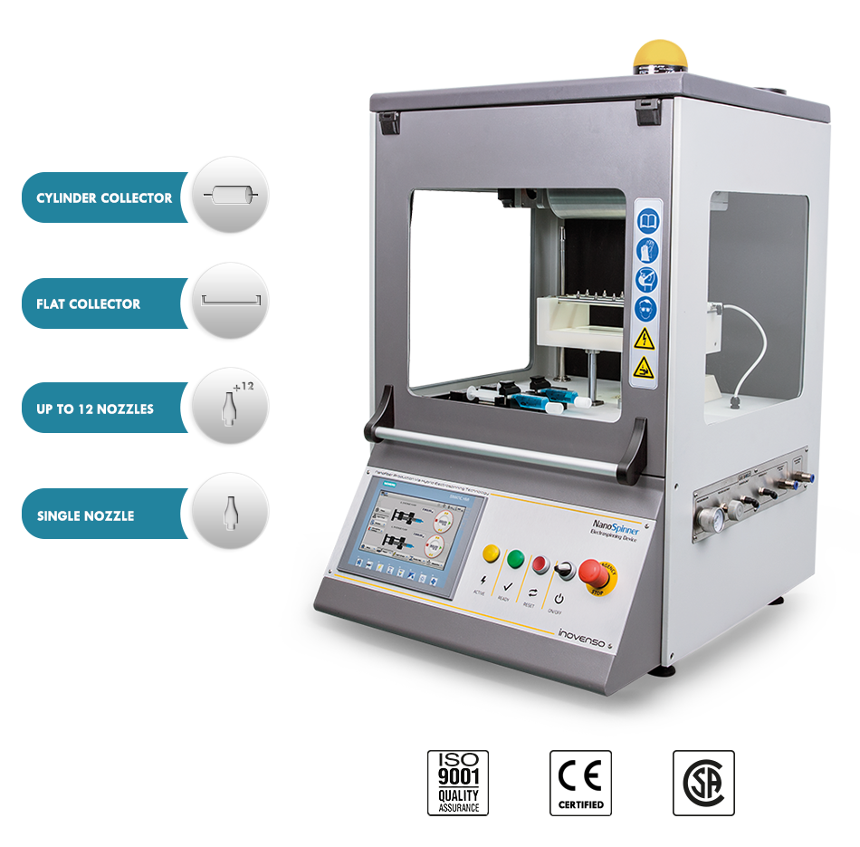 Inovenso Nanospinner24 Advanced Electrospinning Machine